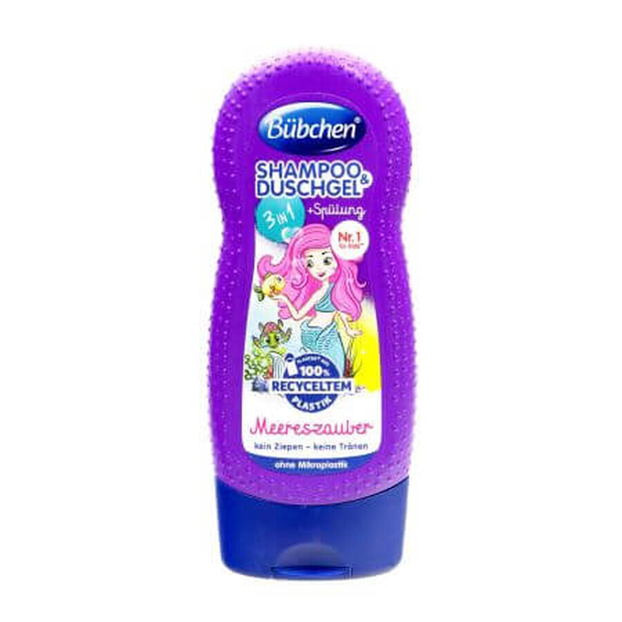 Shampoo &amp; Shower Gel &amp; Conditioner Sirena, 230 ml, + 3 years, Bubchen