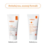 Moisturizing face cream with sun protection SPF 50+ Sunlight, 50 ml, Ivatherm
