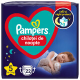 Stop&amp;Protect night nappies, No.5, 12-17 kg, 22 pcs, Pampers