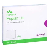 Mepilex Lite-schuimverband 7,5 x 8,5 cm, verpakking van 5 stuks