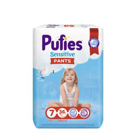 Culotte de protection sensible, No. 7, 17 Kg+, 34 pcs, Pufies