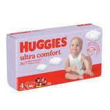 Ultra Comfort Diaper, No. 4, 8-14 kg, 66 pcs, Huggies