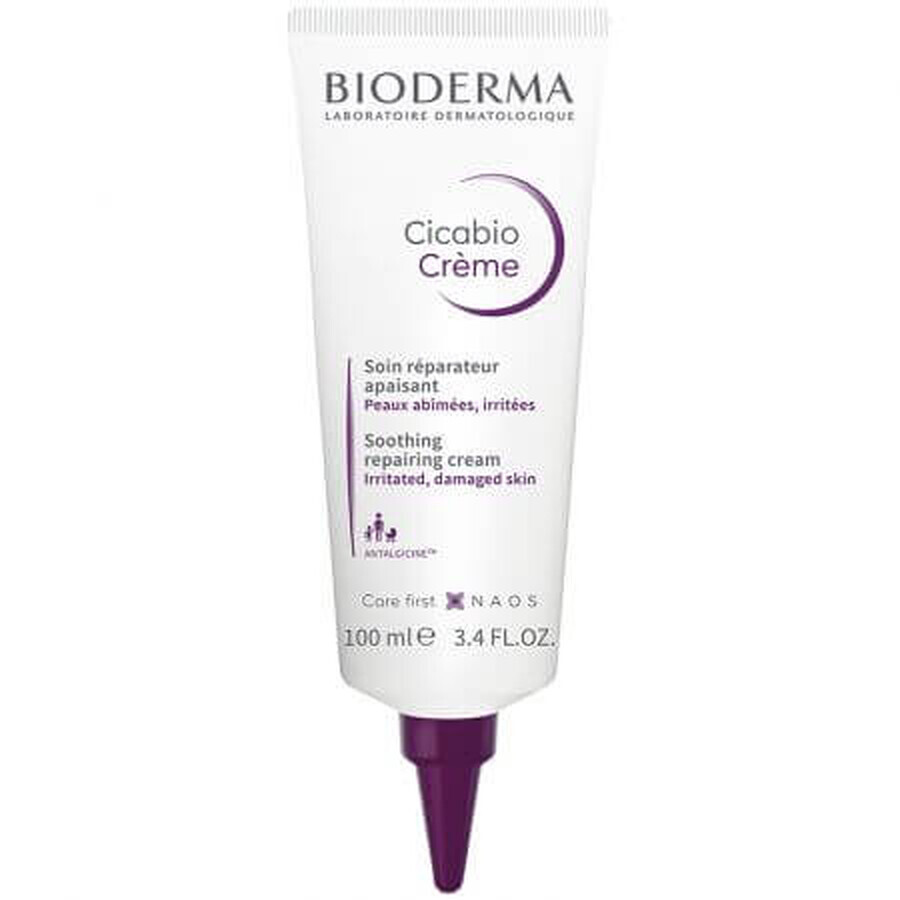 Bioderma Cicabio Hydraterende Crème voor Irritaties en Verwondingen, 100 ml