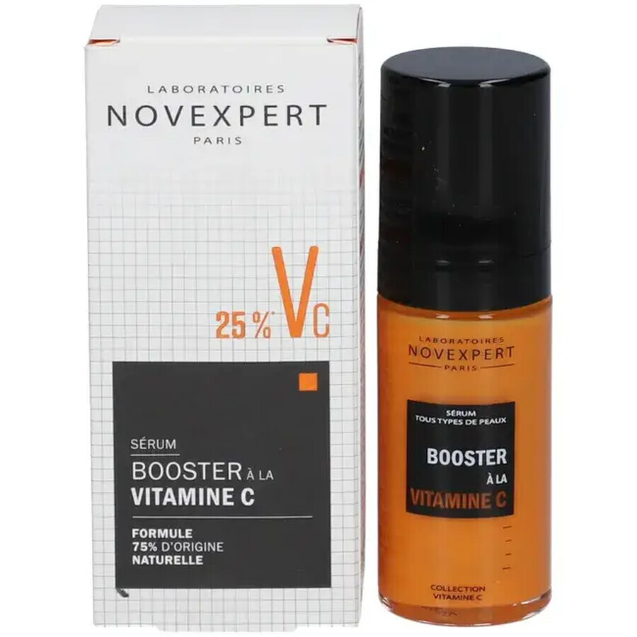 Sérum booster avec 25% de vitamine C, 30 ml, Novexpert