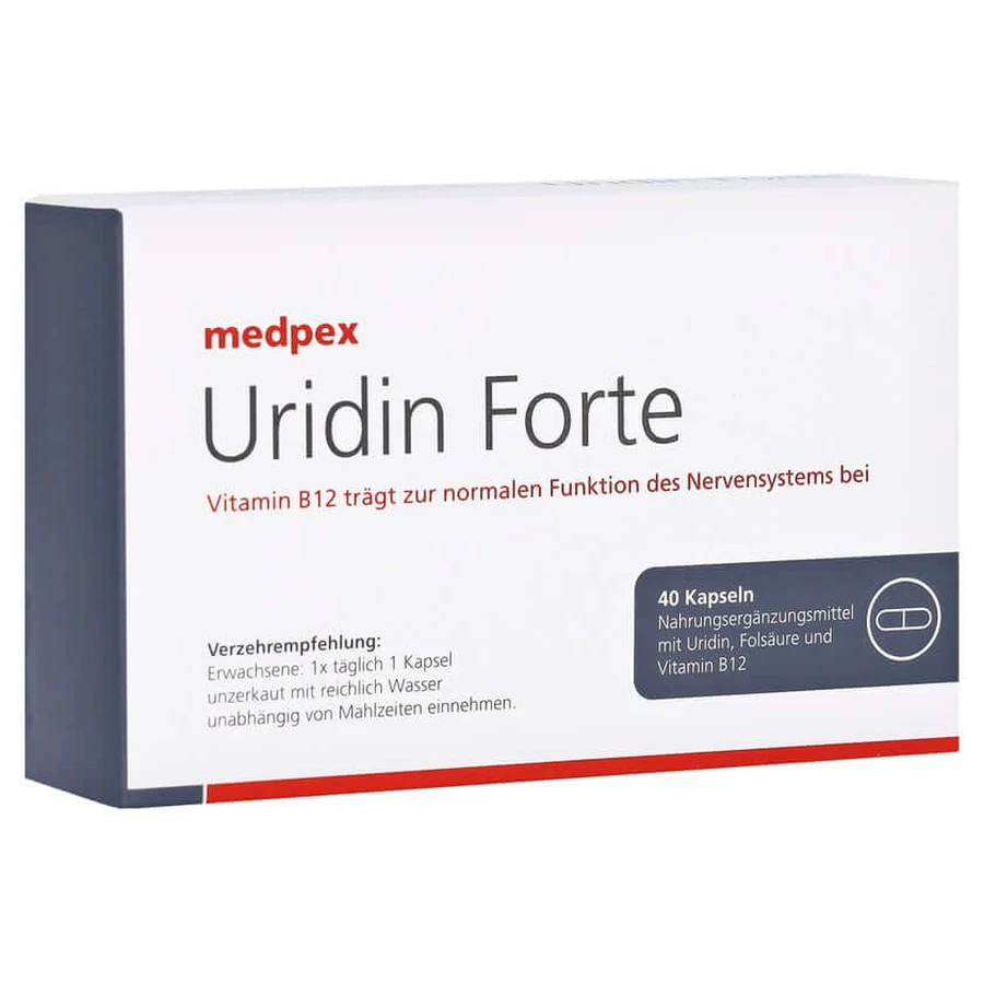 medpex Uridin Forte, capsule, 40 buc.