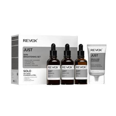 Huidverhelderingsverzorgingsset, 4x30 ml, Revox