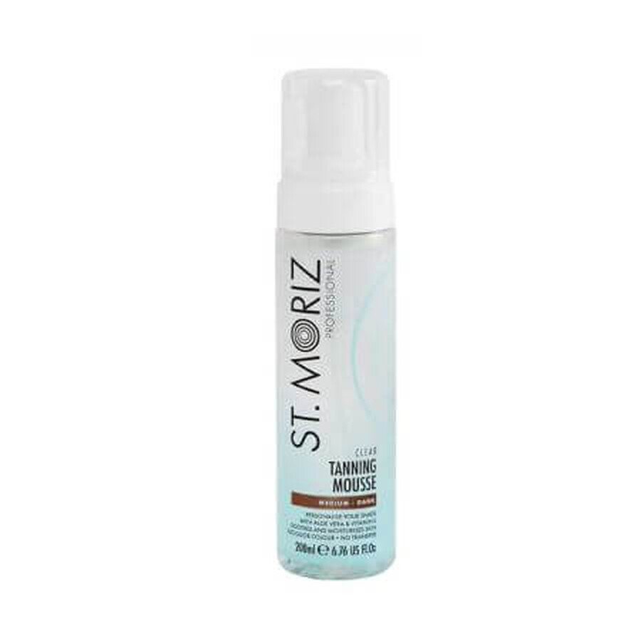 Professional Medium Dark Self Tanning Foam, 200 ml, St Moriz