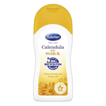 Huile corporelle au Calendula et au Souci, + 0 mois, 200 ml, Bubchen