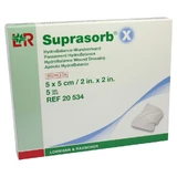 Suprasorb X Hydrobalance Wound Dressing, 5x5 cm, 5 pieces