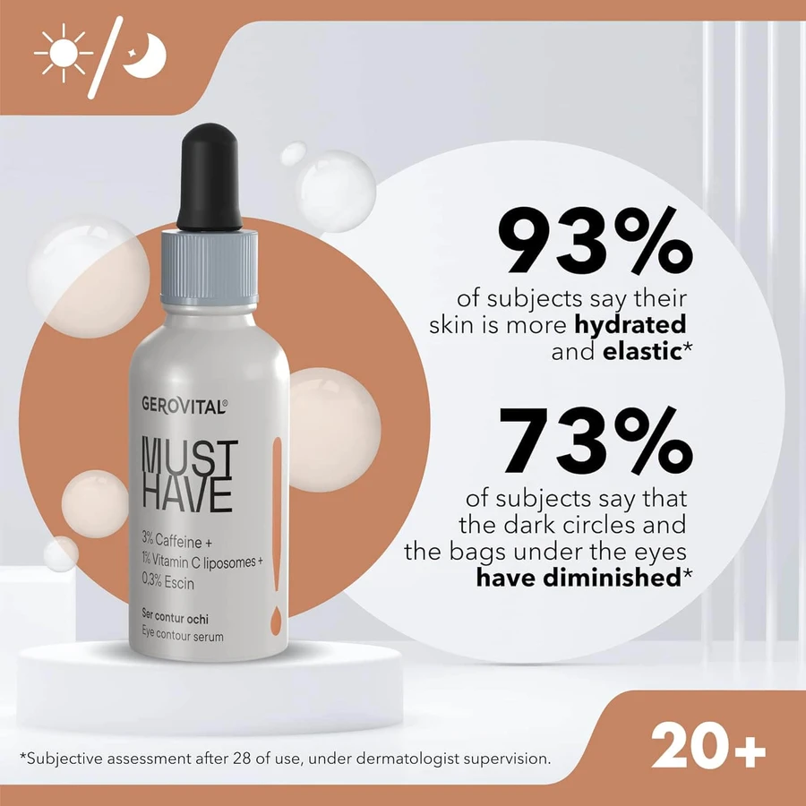 7190 Gerovital Must Have Siero contorno occhi, 30ml