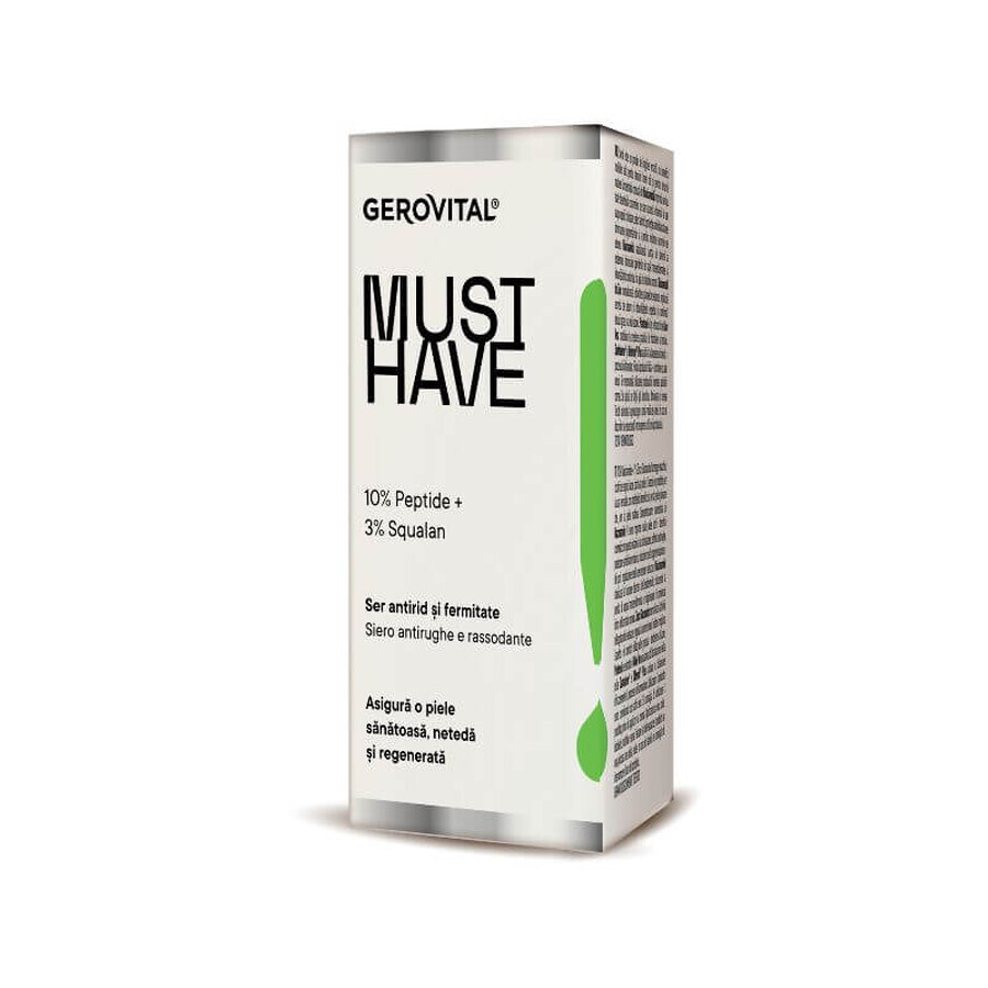 7200 Gerovital Must Have Ser antirid si fermitate, 30ml