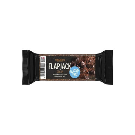 Flapjack Tomm s energiereep, met cacao, glutenvrij x100g, Bombus