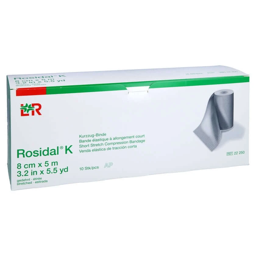 Rosidal K-verband, 8 cm x 5 m, 10 stuks