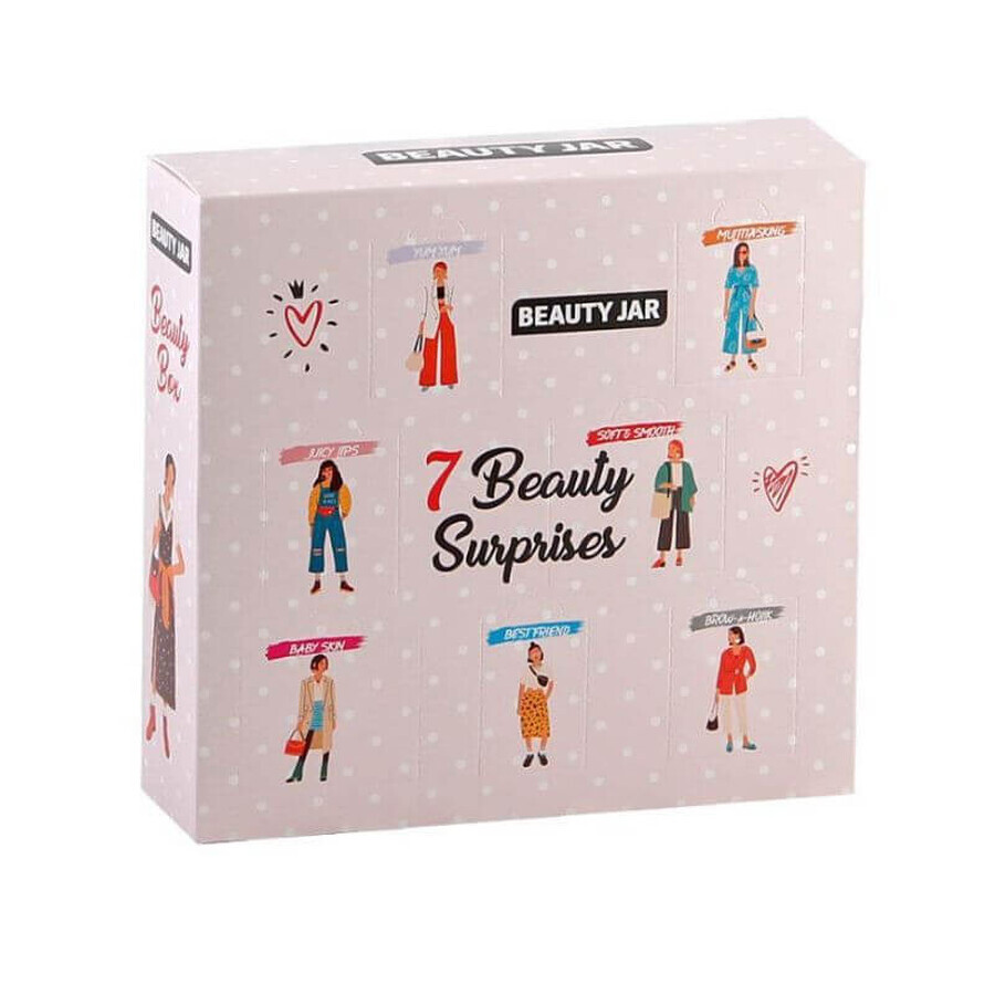 Adventskalender, 7 Beauty-Überraschungen x 205g, Beauty-Topf