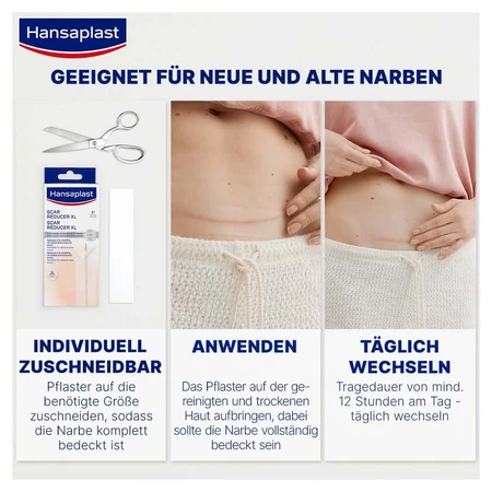 Hansaplast Scar Reduction XL, 21 Count