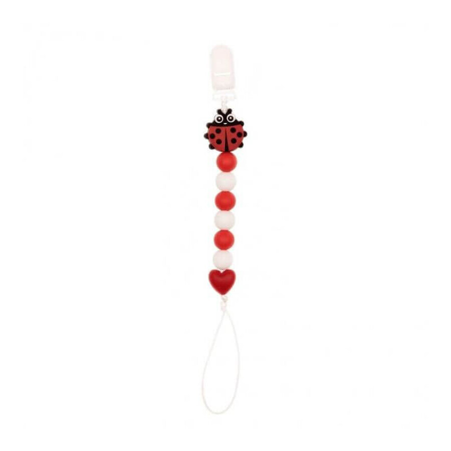 Collier de sucette Coccorito - coccinelle