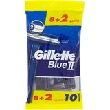 Gillette Blue II - 10 lames de rasoir