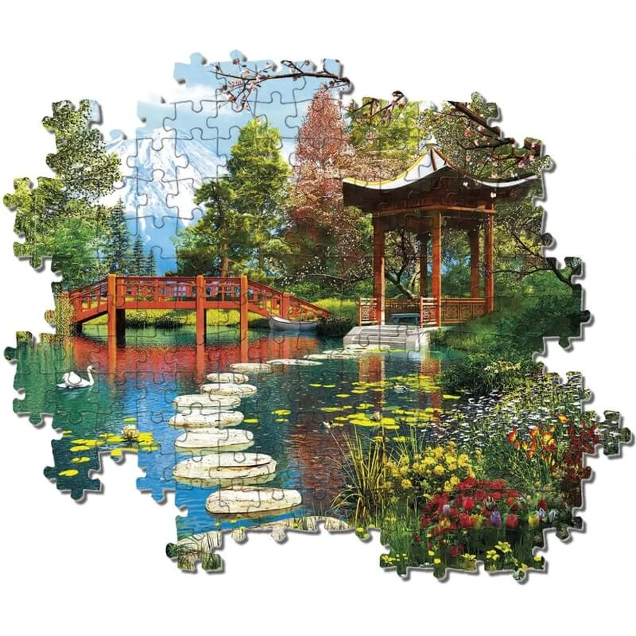 Clementoni Gardens of Fuji-puzzel van 1.000 stukjes voor volwassenen
