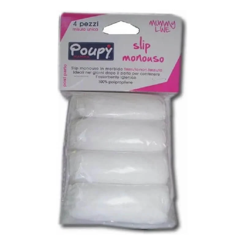 Poupy wegwerp-inlegdoekjes – 4 inlegdoekjes voor na de bevalling