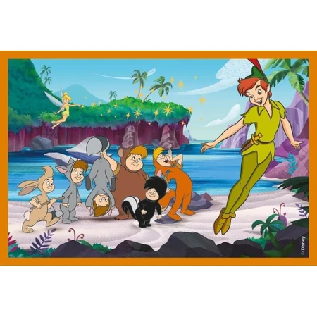 Clementoni Disney Classics - 6-delige puzzels voor kinderen vanaf 2 jaar