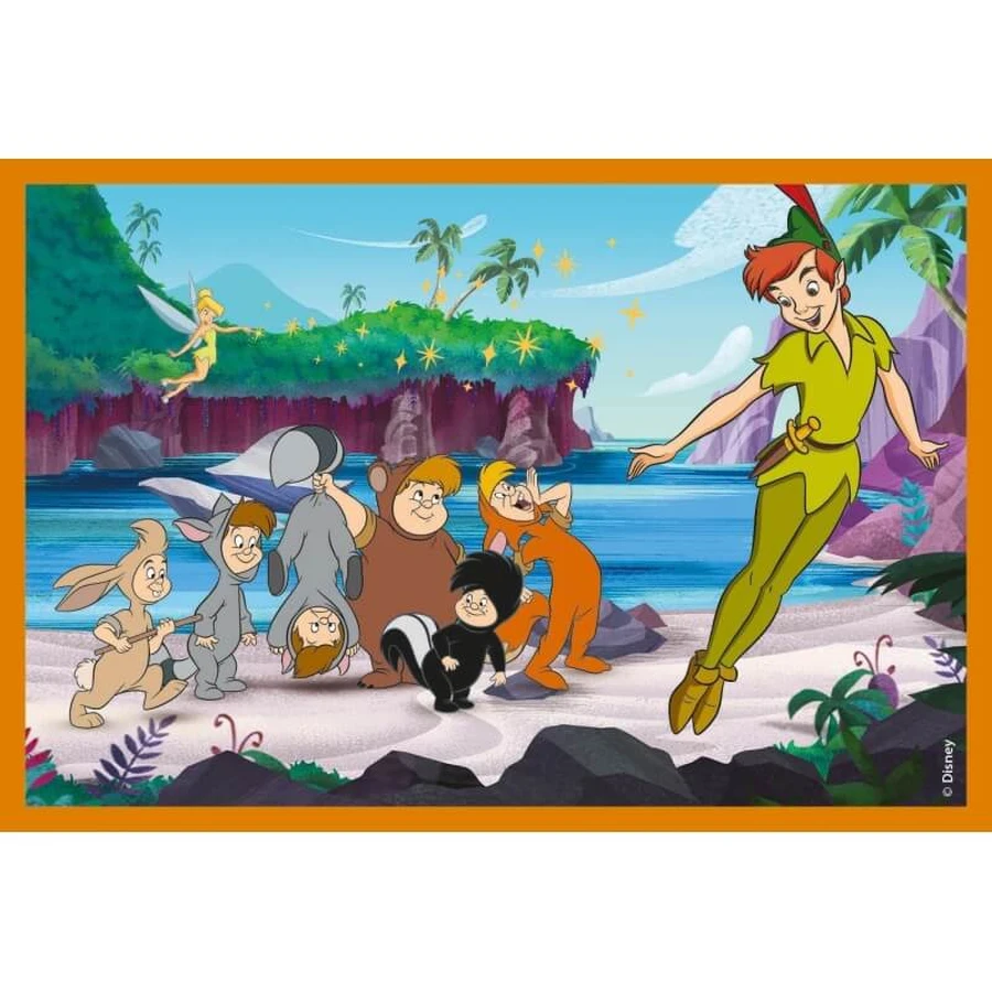 Clementoni Disney Classics - 6-delige puzzels voor kinderen vanaf 2 jaar
