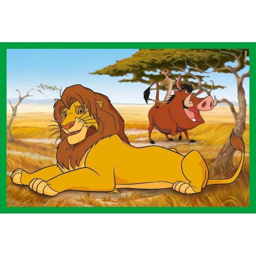 Clementoni Disney Classics - 6-delige puzzels voor kinderen vanaf 2 jaar