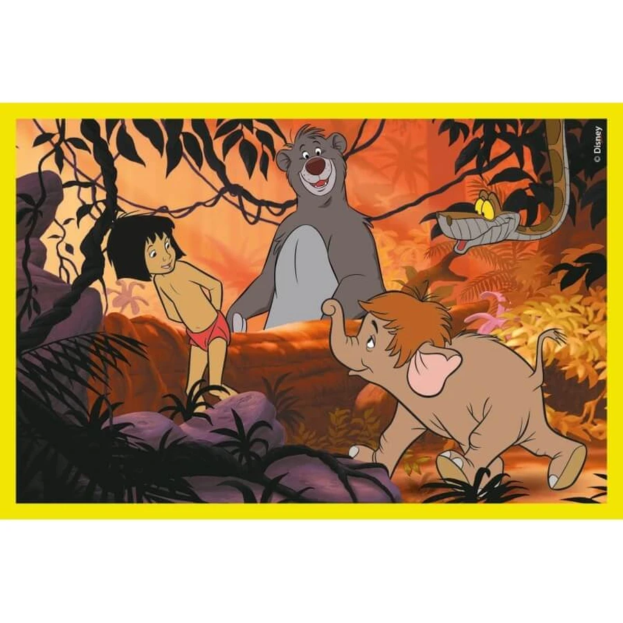 Clementoni Disney Classics - 6-delige puzzels voor kinderen vanaf 2 jaar