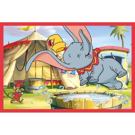 Clementoni Disney Classics - 6-delige puzzels voor kinderen vanaf 2 jaar