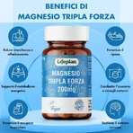 Magnesium met drievoudige sterkte, 60 tabletten - Mineraalsupplement