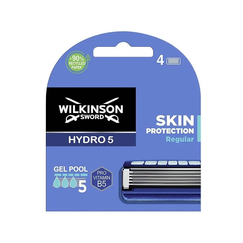 Wilkinson Hydro 5 Huidbescherming - 4 vervangende scheerkoppen
