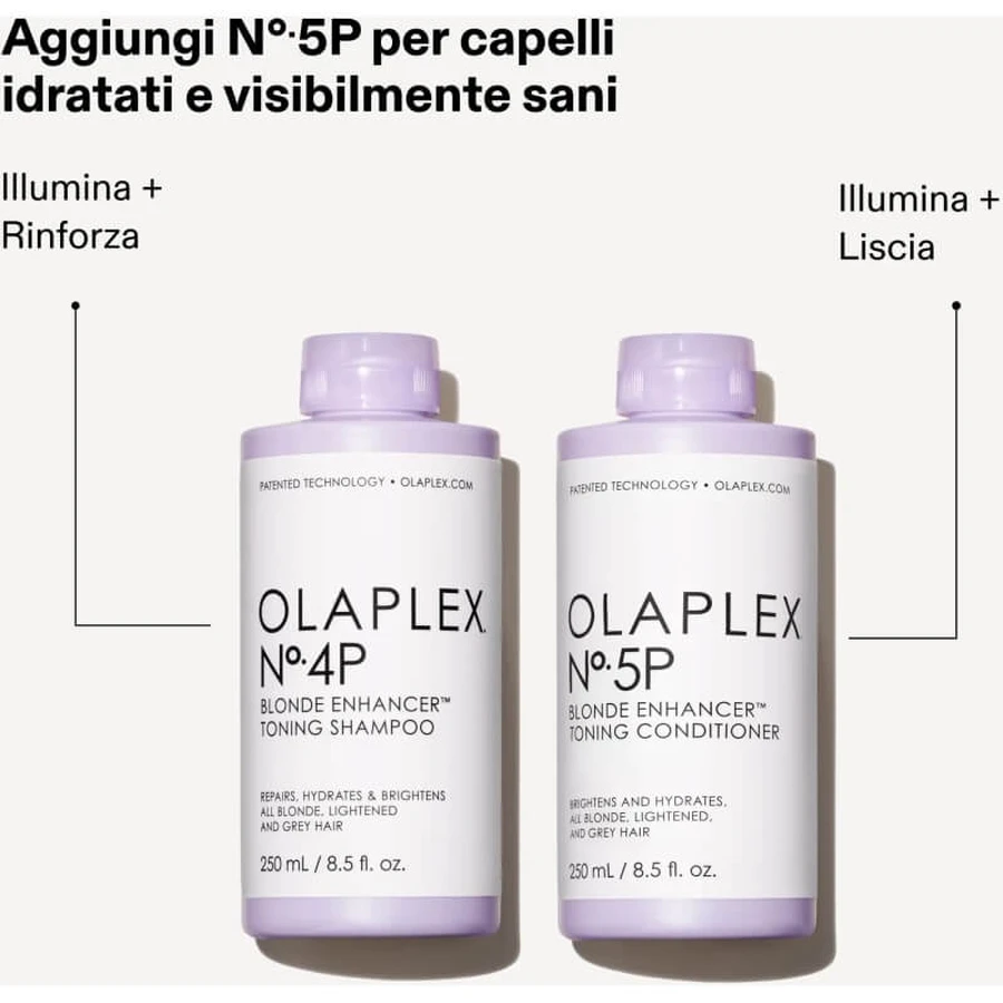 Olaplex No. 4p Blonde Enhancer Toning – szampon chroniący kolor, 250 ml: ceny i cechy