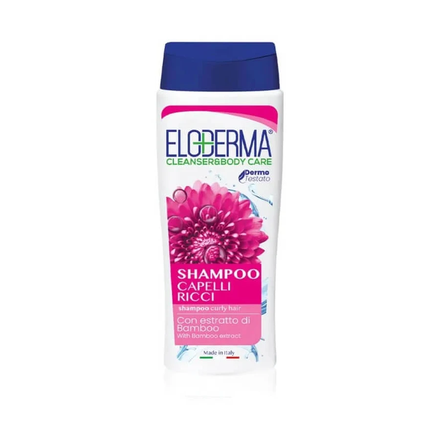 Eloderma-shampoo voor krullend haar met bamboe-extract, 75 ml