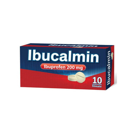 Ibucalmin 200 mg x 10 compr. film., LAROPHARM