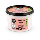 Organic Shop Strawberries and Milk - Moisturizing Body Mousse 250 ml