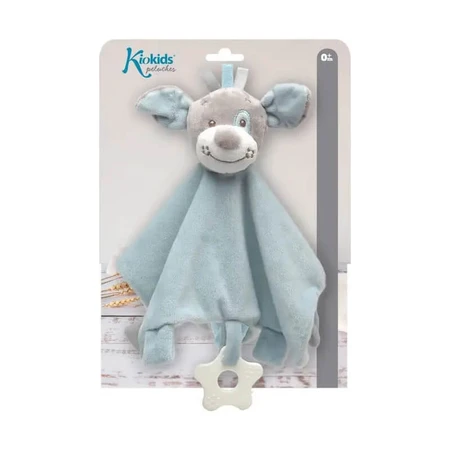 Kiokids Doudou - Blue Puppy for Children 0m+