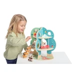 Chicco – Copacul mare al ratonilor – joc din lemn cu 4 ratoni și 10 accesorii