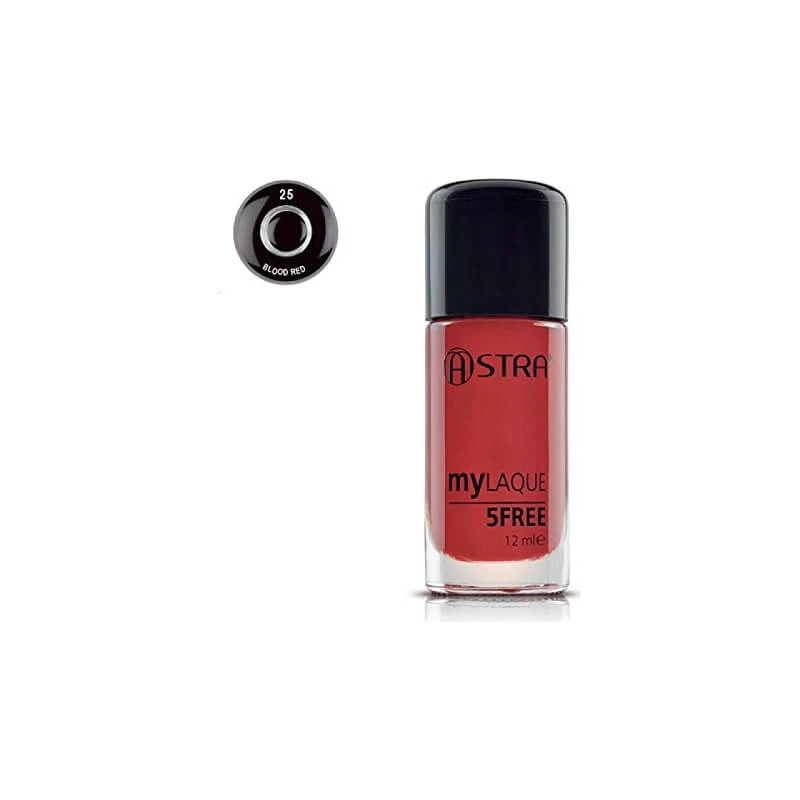 Astra My Laque 5-Free - Ultraglanzende nagellak nr. 25 Bloedrood
