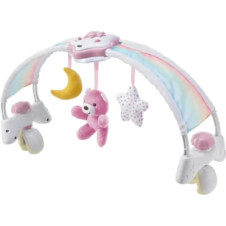 Chicco Rainbow Sky - Arco para cuna rosa