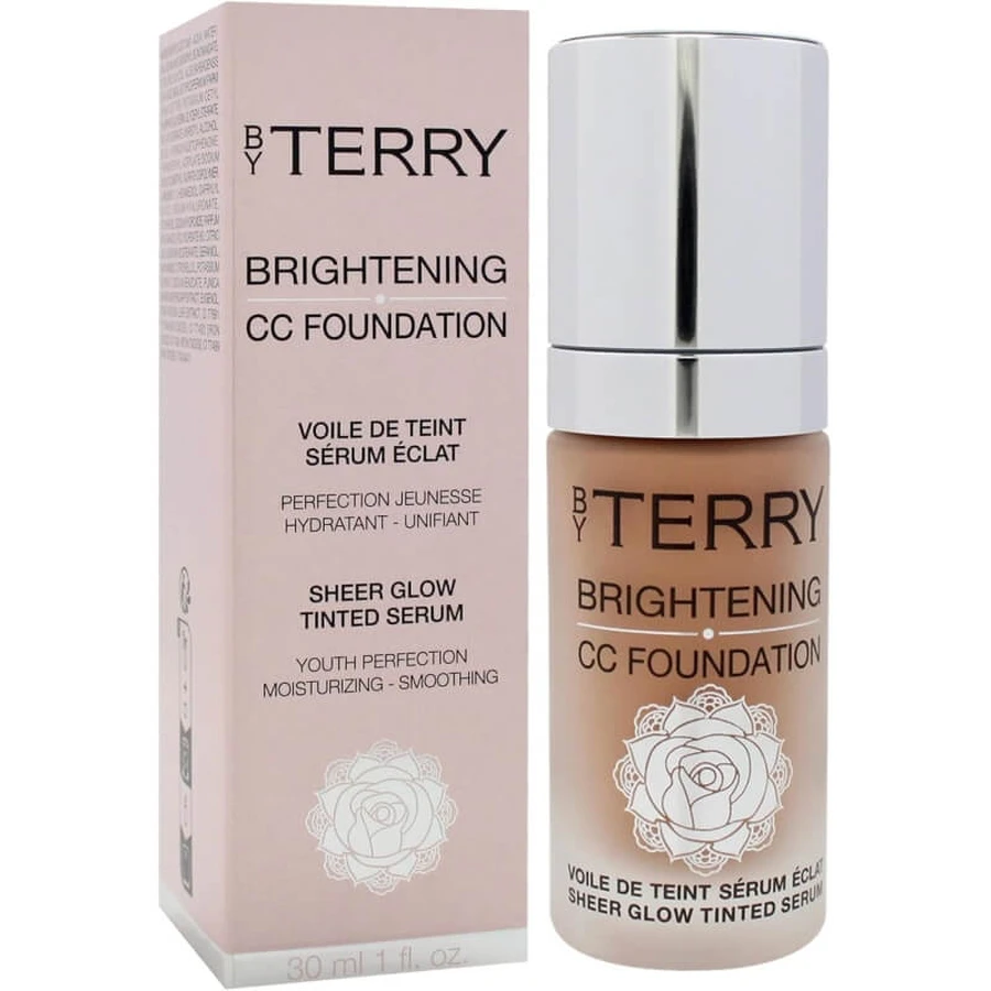By Terry Brightening CC Foundation – fond de ten nr. 6W Tan Warm