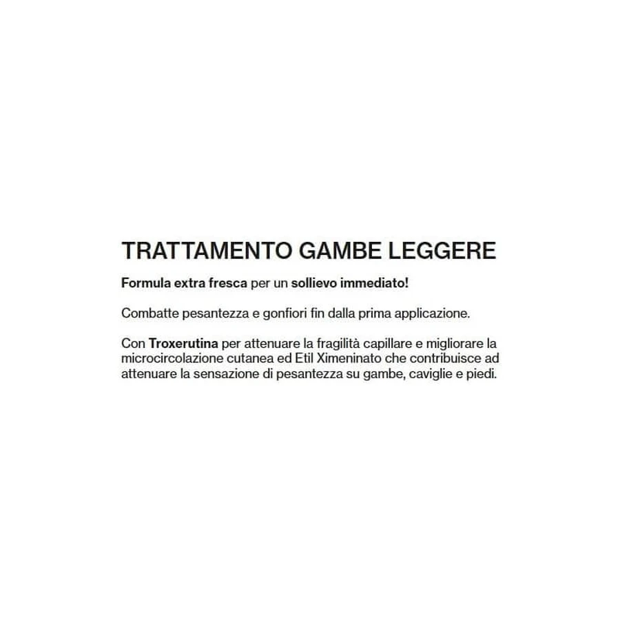 Bionike Light Legs Anti-Fatigue Gel - Onmiddellijke verlichting bij zware en gezwollen benen, 150 ml