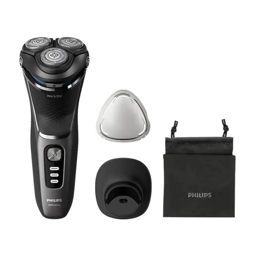 Philips Shaver 3000 Series - Wet &amp; Dry Electric Shaver - S3343/13