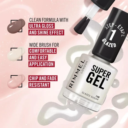 Rimmel Super Gel - Topcoat, kleur nr. 001