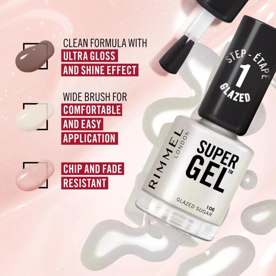 Rimmel Super Gel - Topcoat, kleur nr. 001