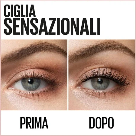Maybelline Lash Sensational Luscious - Zwarte volume-mascara