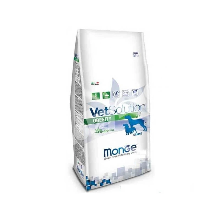 Monge Vet solution obesity canine cibo secco per cani 12 kg