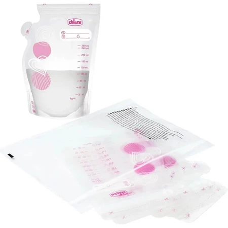 Chicco 30 breast milk storage bags