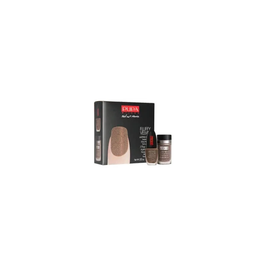 Pupa Fluffy Velvet Nail Art - Nagellakset 03 Taupe Velvet