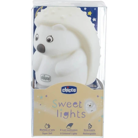 Chicco Sweet Light – Wiederaufladbares Igel-Nachtlicht