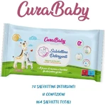Curababy - 72 toallitas limpiadoras para bebés y niños pequeños
