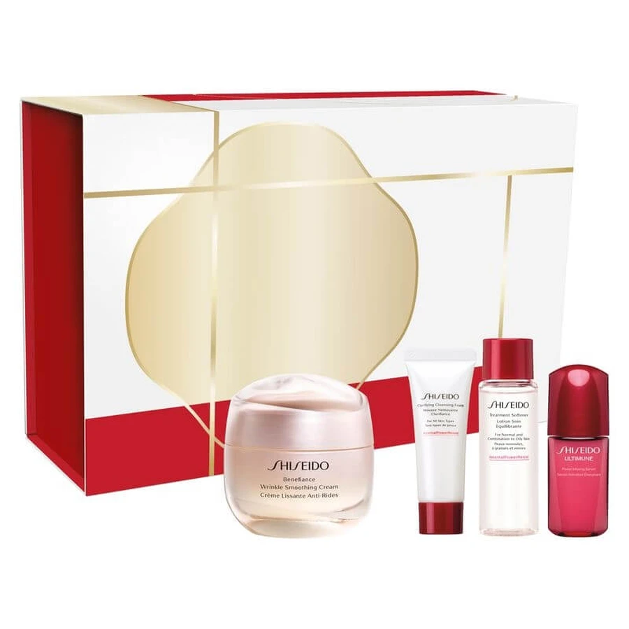 Shiseido Benefiance Rimpelverzachtende Crème Geschenkset - Anti-aging- en verzachtende behandeling
